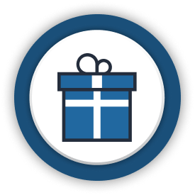 digital transfer services gift icon