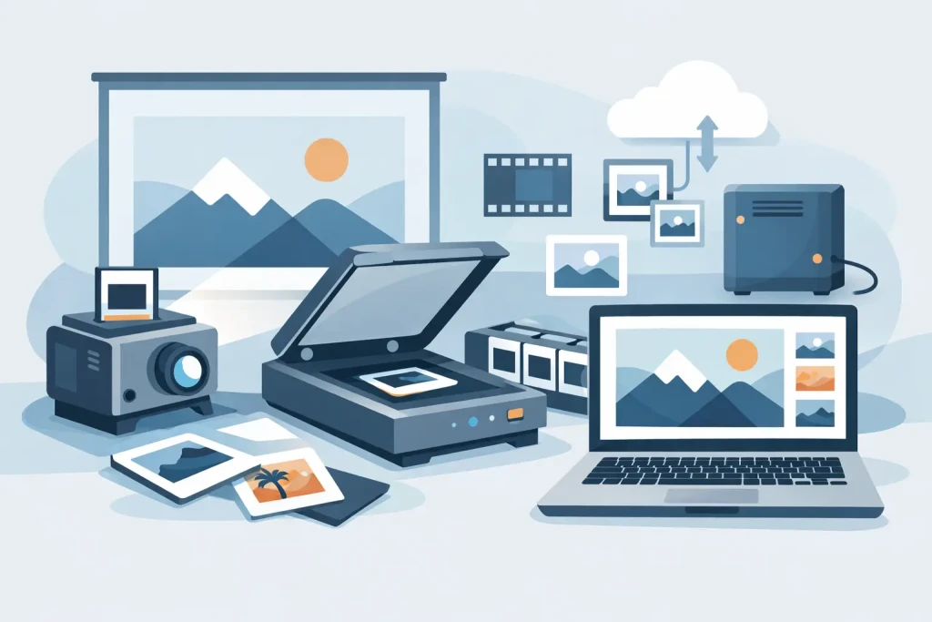 Best Options for Digitizing Slide Collections