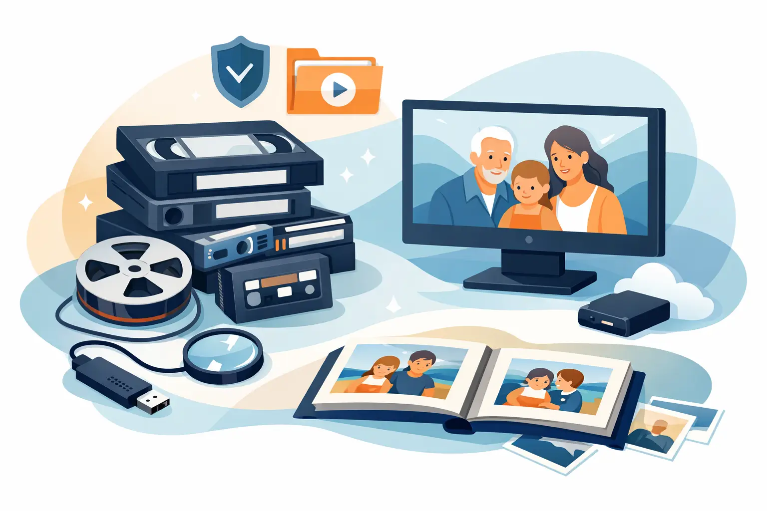 Family Media Preservation Guide for Old Tapes