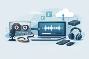 How to Save Cassette Voice Recordings
