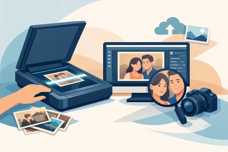 How to Scan Old Photos Without Losing Detail