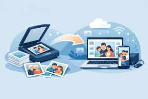 How to Digitize Printed Family Photos